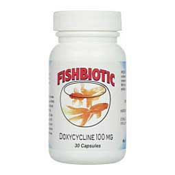 Fishbiotic Doxycycline Antibacterial for Fish 100 mg 30 ct - Item # 46923