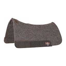 100% Wool Felt 3/4-in Horse Saddle Pad Gray - Item # 46932