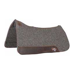 100% Wool Felt 1" Horse Saddle Pad Gray - Item # 46934