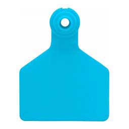 Stockman 2-piece Blank Calf ID Ear Tags Dark Blue - Item # 46946