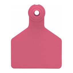 Stockman 2-piece Blank Calf ID Ear Tags Dark Pink - Item # 46946