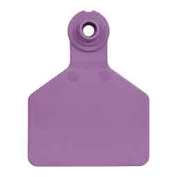 Stockman 2-piece Blank Calf ID Ear Tags Dark Purple - Item # 46946