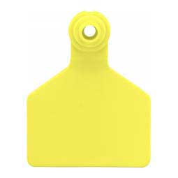 Stockman 2-piece Blank Calf ID Ear Tags Yellow - Item # 46946