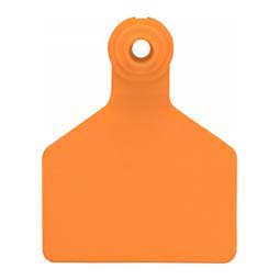 Stockman 2-piece Blank Calf ID Ear Tags Orange - Item # 46946