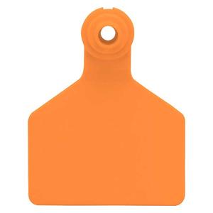 Stockman 2-Piece Blank Calf ID Ear Tags Orange - Item # 46946