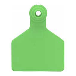 Stockman 2-piece Blank Calf ID Ear Tags Dark Green - Item # 46946