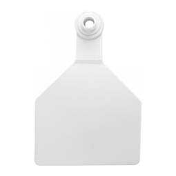 Stockman 2-piece Blank Cattle ID Ear Tags White - Item # 46948