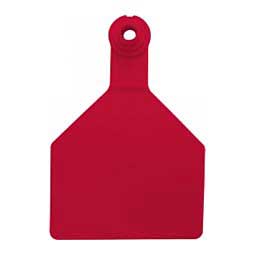Stockman 2-piece Blank Cattle ID Ear Tags Red - Item # 46948