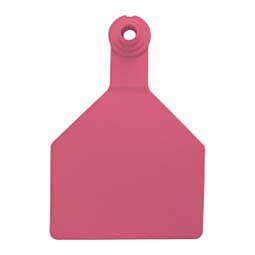 Stockman 2-piece Blank Cattle ID Ear Tags Dark Pink - Item # 46948