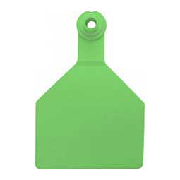 Stockman 2-piece Blank Cattle ID Ear Tags Dark Green - Item # 46948