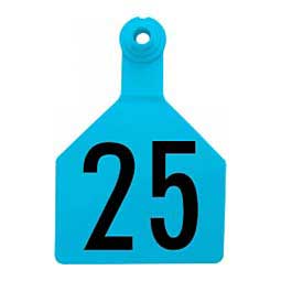 Stockman 2-piece Numbered Cattle ID Ear Tags Dark Blue - Item # 46949