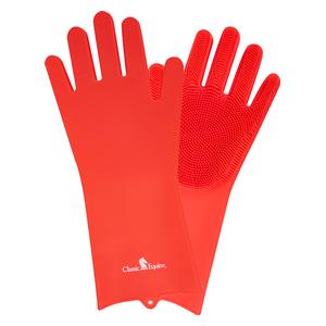 Grooming Wash Gloves for Dogs & Horses Red - Item # 46954