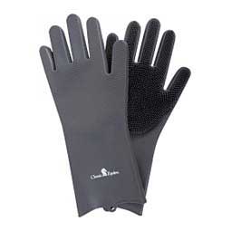 Grooming Wash Gloves for Dogs & Horses Gray - Item # 46954