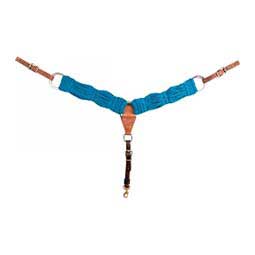 Colored 3" Mohair Horse Breast Collar Turquoise - Item # 46979