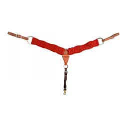 Colored 3" Mohair Horse Breast Collar Red - Item # 46979