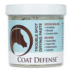 Coat Defense Trouble Spot Drying Paste for Horses 10 oz - Item # 47006