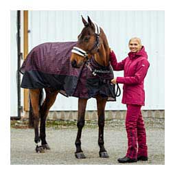 Avalanche Rain Horse Sheet Navy/Red - Item # 47017