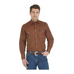 Advanced Comfort Work Mens Shirt Brown - Item # 47033