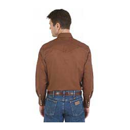 Advanced Comfort Work Mens Shirt Brown - Item # 47033