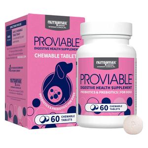 Proviable Digestive Health Chewable Tablets for Dogs 60 ct - Item # 47046