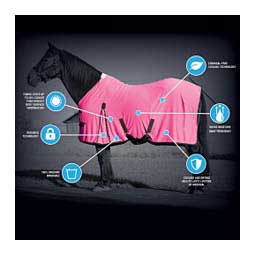 CoolAid Equine Cooling Blanket Pink - Item # 47061