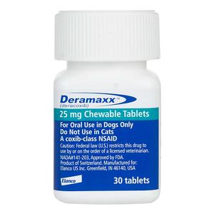 Deramaxx for Dogs 25 mg 30 ct - Item # 470RX