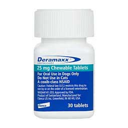Deramaxx for Dogs 25 mg 30 ct - Item # 470RX
