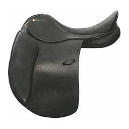 Henri De Rivel Pro Buffalo Leather Dressage Saddle Black - Item # 47111