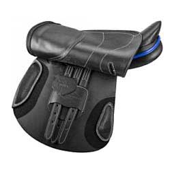 Henri De Rivel Cahill Covered Close Contact Saddle Black - Item # 47115