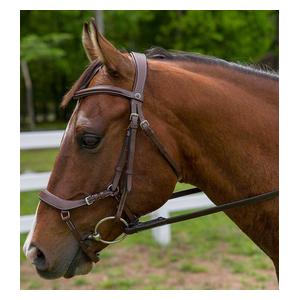 Henri De Rivel Pro Anatomical Horse Bridle Australian Nut - Item # 47126