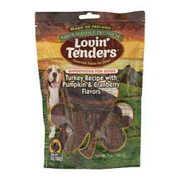 Emerald Isle Lovin' Tenders Turkey Recipe with Pumpkin and Cranberry Dog Treats 7 oz - Item # 47171