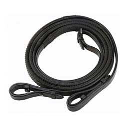 Henri De Rivel Advantage Rubber Reins Black - Item # 47176