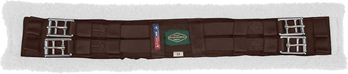 Henri De Rivel Memor-X Fleece Lined Equicool Girth Henri De Rivel Memor-X Fleece Lined Equicool Girth