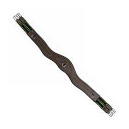 Henri De Rivel Contoured Leather Girth Havana Brown - Item # 47205