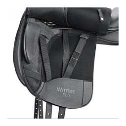 Wintec 500 Dressage Flock Saddle Black - Item # 47235