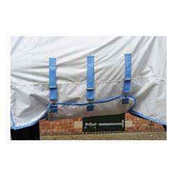 Comfitec Sweet Itch Shield Combo Horse Fly Sheet White/Blue - Item # 47241