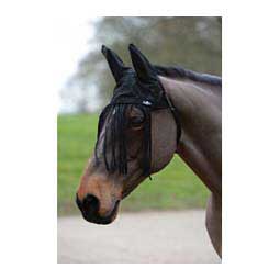 Saxon Fly Fringe with Ears Black - Item # 47243