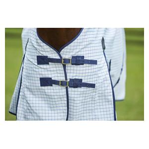 Kool Coat Classic III Horse Sheet White/Navy - Item # 47245
