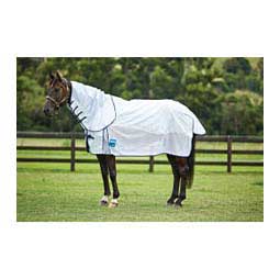 Kool Coat Airstream III Detach-A-Neck Horse Sheet White/Navy - Item # 47246