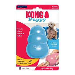 Kong Puppy Dog Toy Blue L (30 to 65 lbs) - Item # 47281