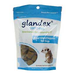 Glandex Soft Chews for Dogs Peanut Butter 30 ct - Item # 47366