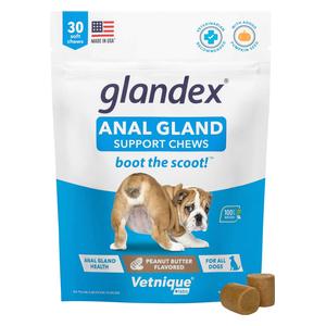Glandex Soft Chews for Dogs Peanut Butter - Item # 47366