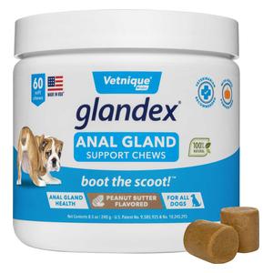 Glandex Soft Chews for Dogs Peanut Butter - Item # 47367