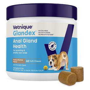 Glandex Soft Chews for Dogs Peanut Butter - Item # 47367