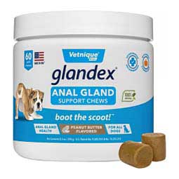 Glandex Soft Chews for Dogs Peanut Butter - Item # 47367