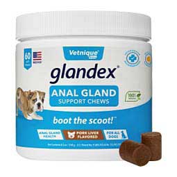 Glandex Soft Chews for Dogs Pork Liver - Item # 47367