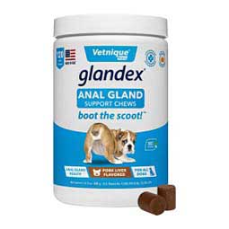 Glandex Soft Chews for Dogs Pork Liver - Item # 47368