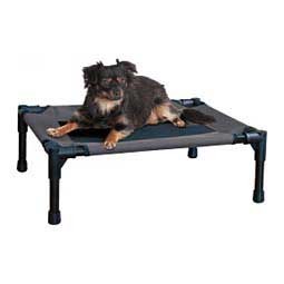 Pet Cot Elevated Dog Bed Charcoal/Black - Item # 47383