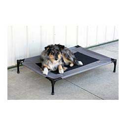 Pet Cot Elevated Dog Bed Gray/Black - Item # 47385
