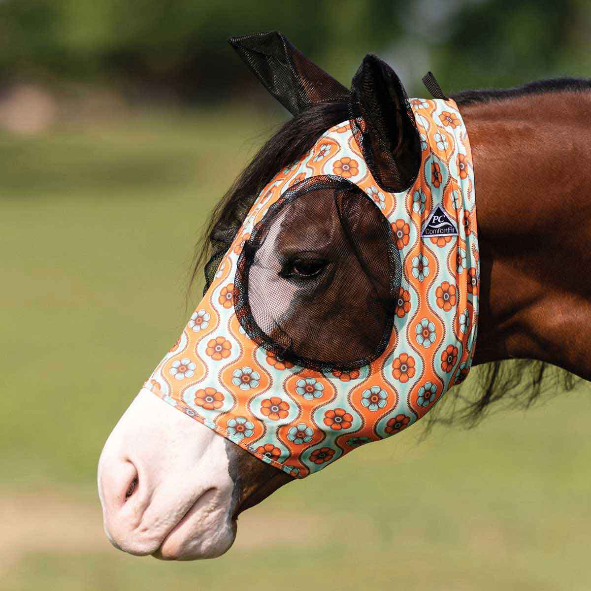 Valley Vet - Comfort Fit Deluxe Horse Fly Mask with Ears and Forelock ...